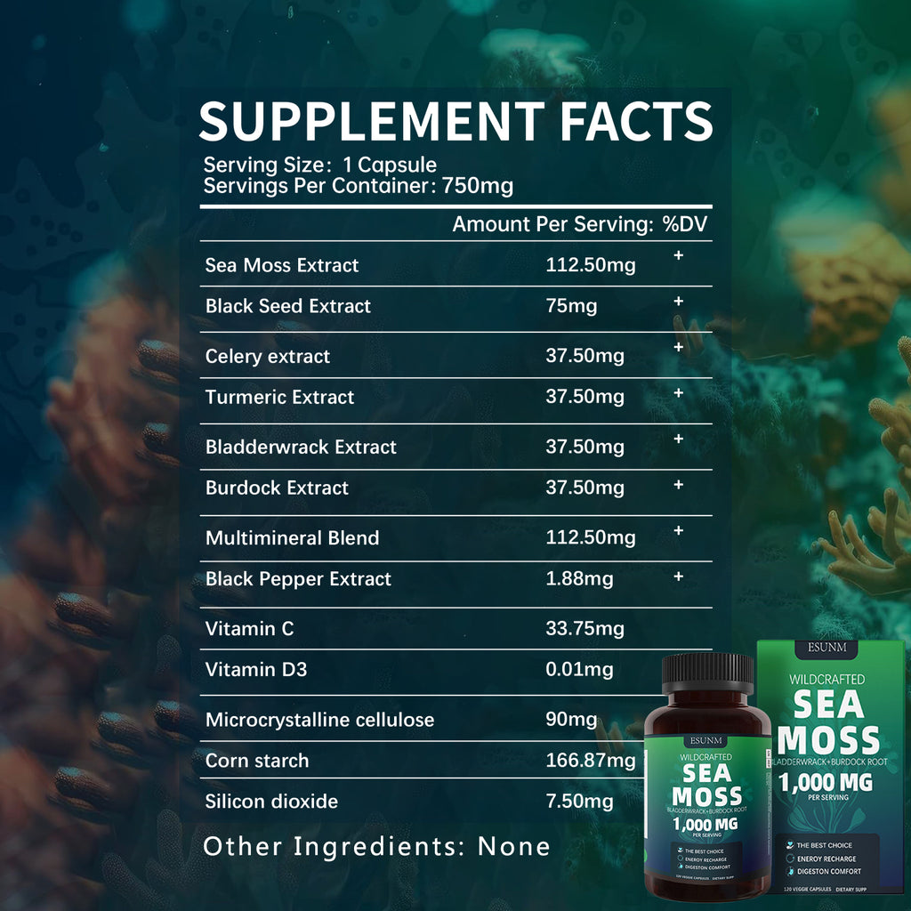 Seaweed Vitamin Capsules