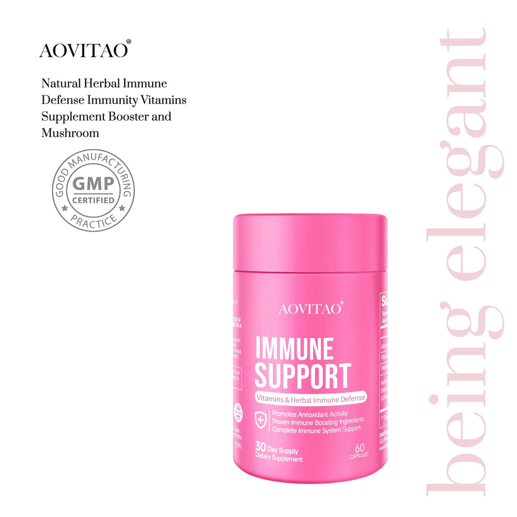 Immunity Vitamins Supplement Booster