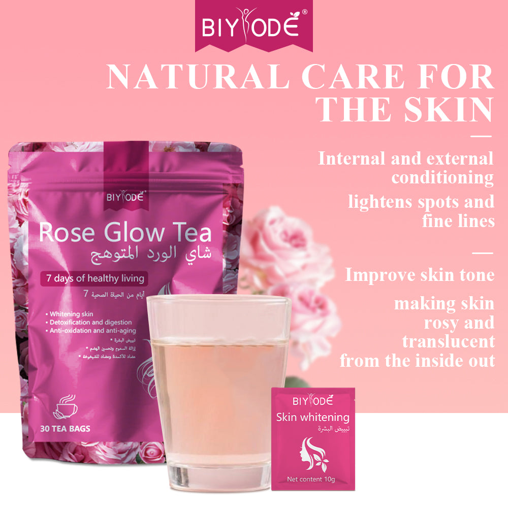 Rose Tea Herbal Supplement